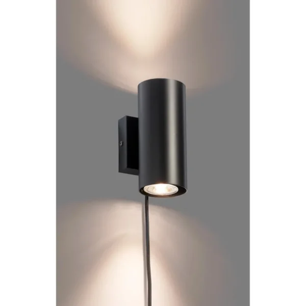 Kwantum Wandlampen | Wandlamp Alpan Zwart
