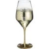 Kwantum Kerstservies | Glazen | Wijnglas Shine Goud - 510 Ml